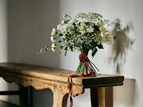 パーティ　花束